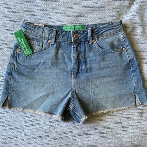 United Colors of Benetton NWT Jean Shorts